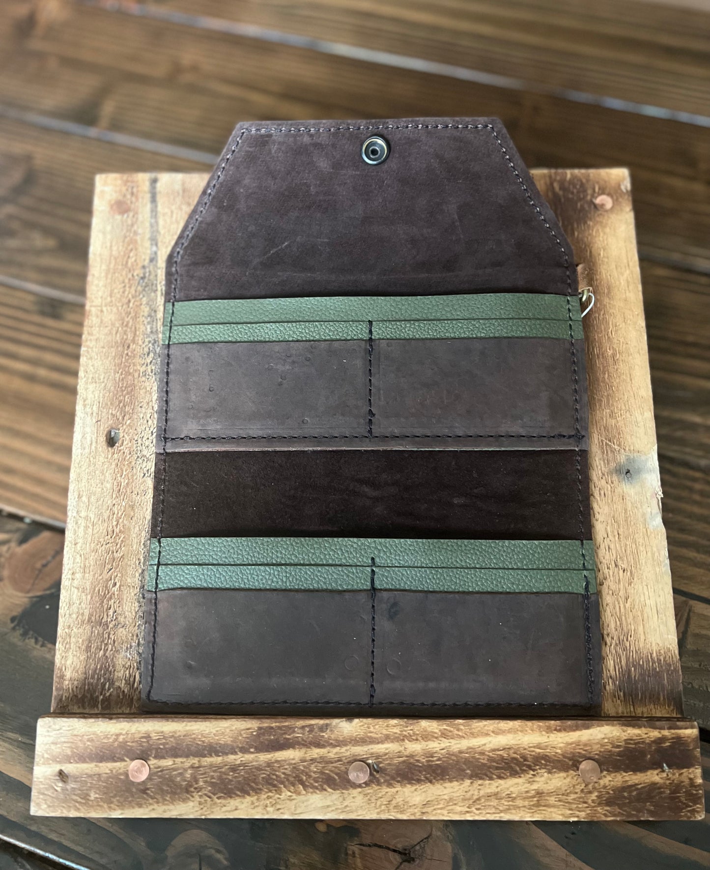 Skull Headdress Trifold Wallet