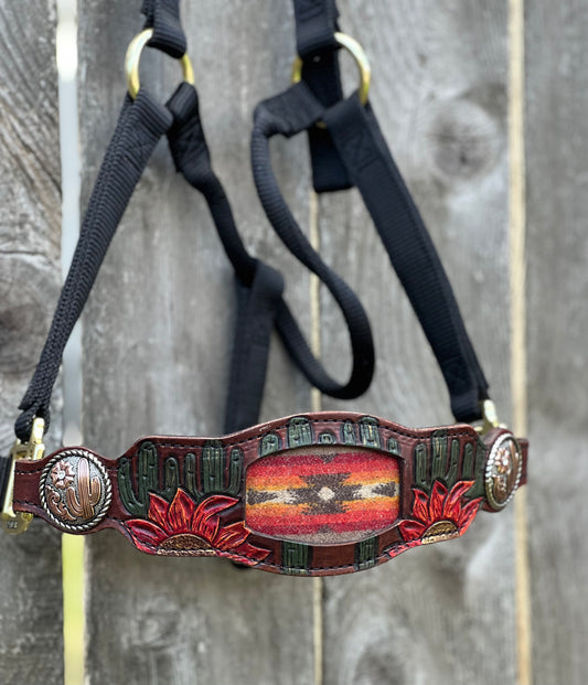 Pendleton Wool, Sunflower, and Cactus Halter